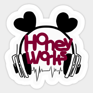 Honey Works Logo Sticker